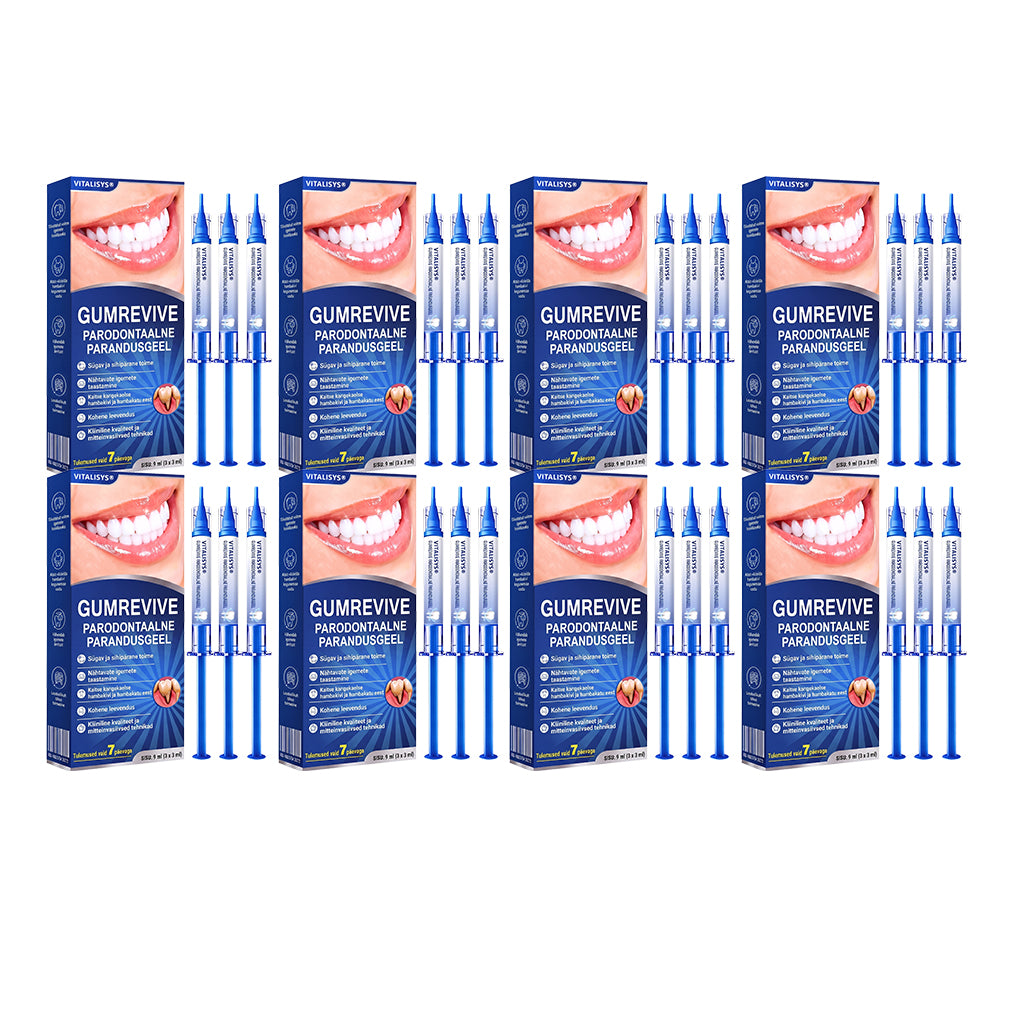 Hambaarstide soovitatud 👨⚕️🦷🛡️ Vitalisys® GumRevive – taastav igemegeel 🌥️🖤
