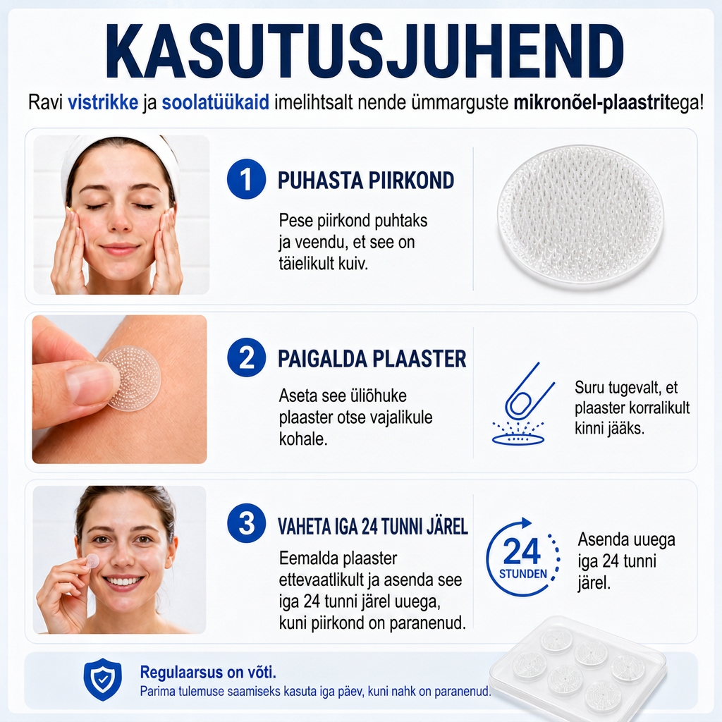 🇪🇪 Kvaliteetne Eesti toode, kiire riigisisene tarne | MURWON® 🌥️ Mikronõeltega plaastrid nahadefektide ilmingute vähendamiseks 🥦 (Nahapaksjendite, tüügaste, sünnimärkide, pigmendilaikude ja muude nähtavate nahadefektide korral.) 💪