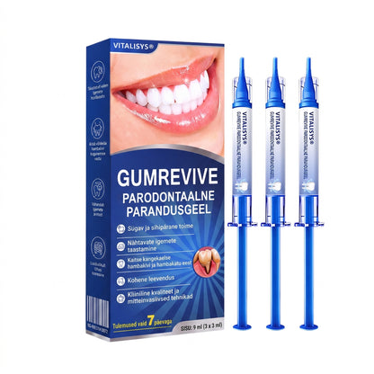Hambaarstide soovitatud 👨‍⚕️🦷🛡️ Vitalisys® GumRevive – taastav igemegeel 🌥️❤️