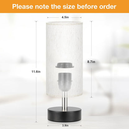 Väike minimalistlik laualamp öökapile – magamistoa, elutoa, kontori ja ühiselamu lamp