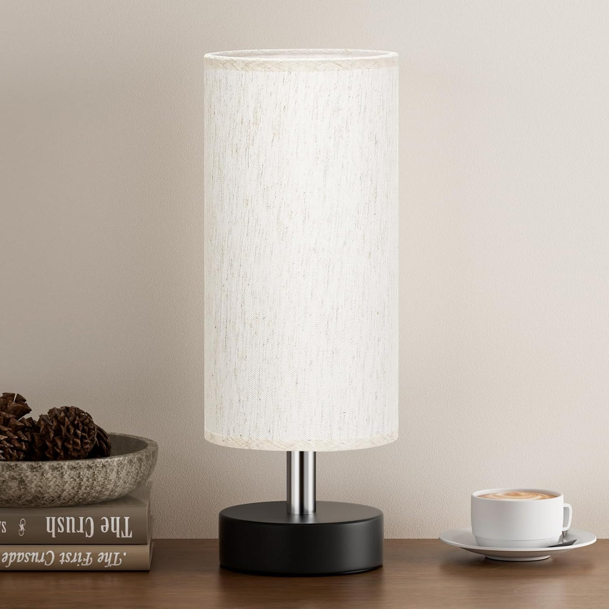 Väike minimalistlik laualamp öökapile – magamistoa, elutoa, kontori ja ühiselamu lamp