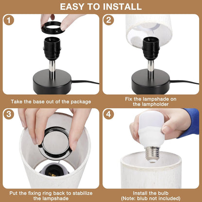 Väike minimalistlik laualamp öökapile – magamistoa, elutoa, kontori ja ühiselamu lamp