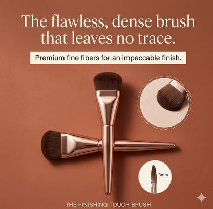 Super Thin Flat Foundation Brush: Precision Liquid Base Applicator for Streak-Free, High-Definition Coverage