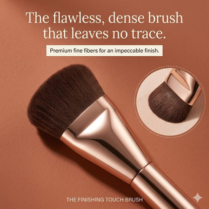 Super Thin Flat Foundation Brush: Precision Liquid Base Applicator for Streak-Free, High-Definition Coverage