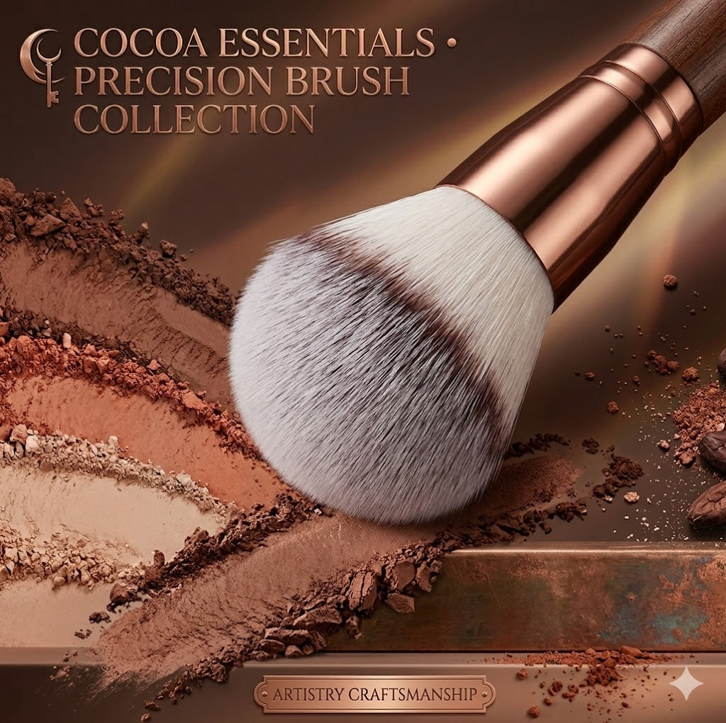 Versatile Double-Ended Artistry Kit: 7-Piece Soft Fiber Brush Set for Seamless Foundation & High-Definition Sculpting