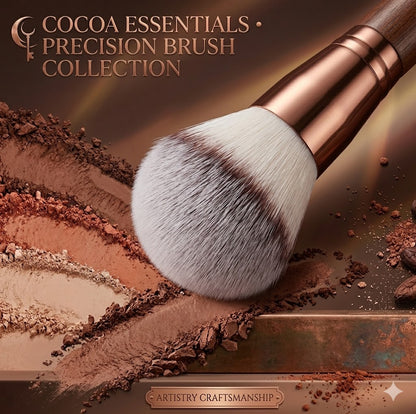 Versatile Double-Ended Artistry Kit: 7-Piece Soft Fiber Brush Set for Seamless Foundation & High-Definition Sculpting