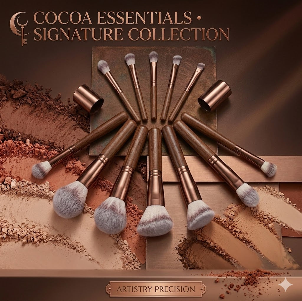Versatile Double-Ended Artistry Kit: 7-Piece Soft Fiber Brush Set for Seamless Foundation & High-Definition Sculpting